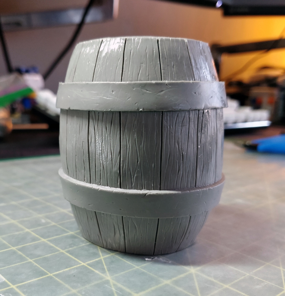 Adding barrel details