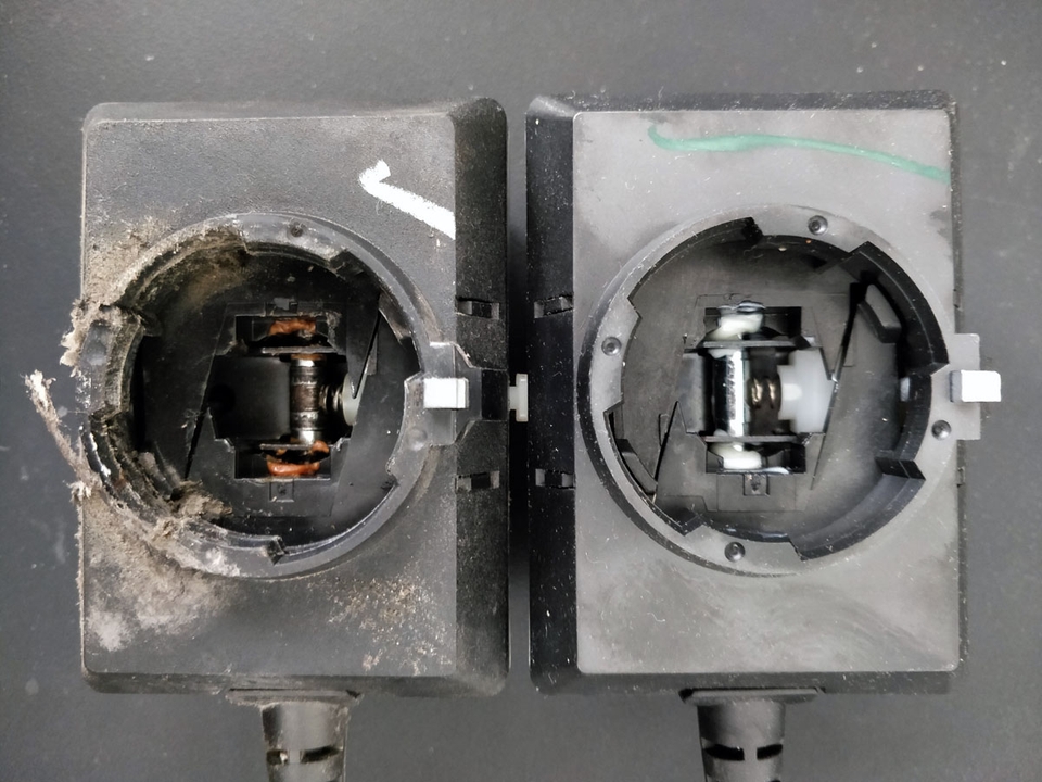 Side-by-side actuator comparison